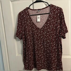 Old Navy V Neck Luxe Top